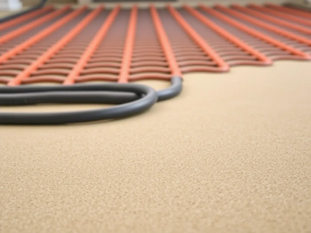 Jaka grubość wylewki na ogrzewanie podłogowe?