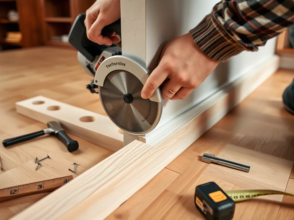 Jak docinać listwy przypodłogowe?