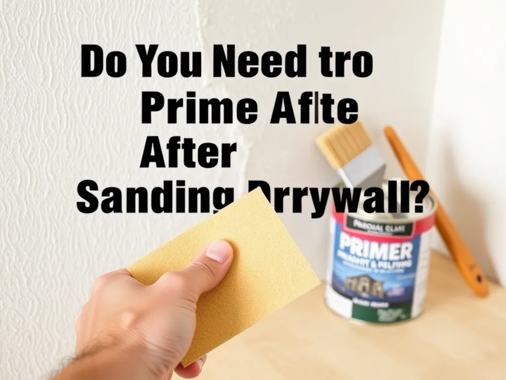 Czy po szlifowaniu gładzi trzeba gruntować?